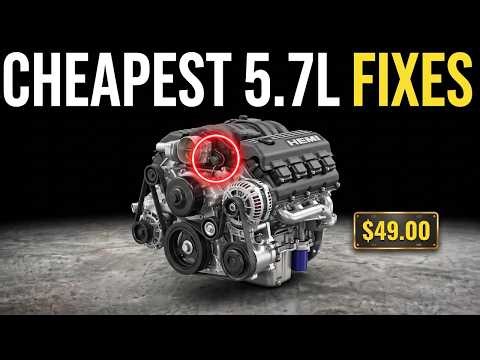 5 DIRT CHEAP Parts That Fix 90% of 5.7 HEMI Problems (Under $50 Each!)