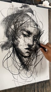499K views · 5.8K reactions | Watch this piece come to life—start to finish—with nothing but charcoal, fingers, and a little chaos. Full process, no shortcuts. https://madartmaterials.com #CharcoalDrawing #ArtTutorial #DrawingProcess #CharcoalArt #ArtistAtWork #FromStartToFinish #MadCharcoal #RealTimeArt #BehindTheArt #ArtReel | Mad Charcoal | Facebook
