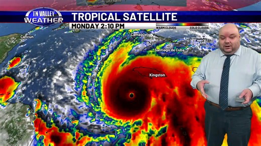 Fred Gossage is in the Tennessee Valley Weather Center with updated information on powerful Hurricane Melissa and its expected hit on Jamaica in this afternoon edition of the Tropical Weather Update. #tnvalleyweather #weather #tnwx #alwx #mswx | Tennessee Valley Weather