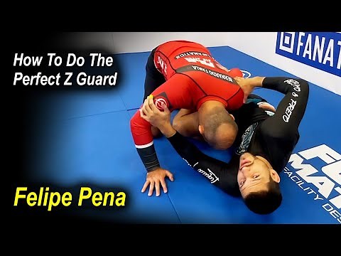 How To Do The Perfect Z Guard For Jiu Jitsu No Gi by Felipe Pena