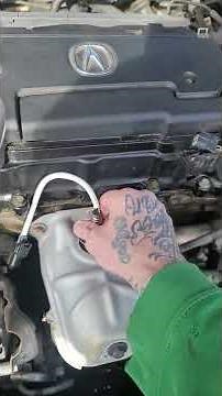 replacing the o2 oxygen sensor 16 acura tlx 2.4