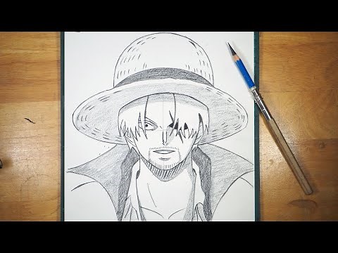 How To Draw Shanks | Step By Step | One Piece