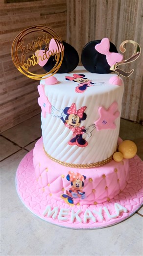 5 comments | Small 2tier for Minnie | Queen's cake | Facebook