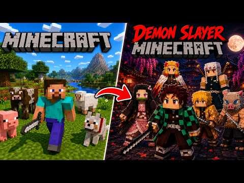 Minecraft New Demon Slayer Mod Setup Guide 2026 | Minecraft Anime Mod #demonslayer