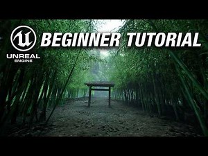 Unreal Engine 5 Beginner Tutorial | Realistic Japanese Bamboo Forest Path Environment