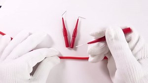 Goupchn Back Probe Kit Banana Plug to Copper Alligator Clip Automotive Test Leads Set with 3 Configurations Back Probe Pins Extended Length Probes for Car Repairing Diagnostic