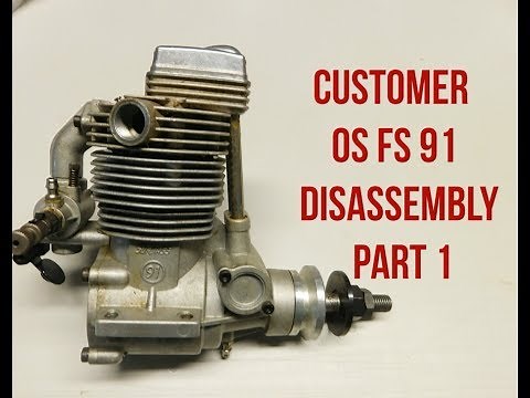OS FS 91 Surpass Customer Engine Disassembly Part 1, Video 3