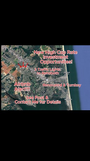 🎯 Airbnb Alert: High-Cap-Rate Turnkey Homes – 3 Traffic Lights from Rehoboth! Two fully renovated, turnkey properties in the Breezewood community — perfectly positioned between Lewes and Rehoboth Beach — are now available! 📍 Only 3 traffic lights to the Rehoboth boardwalk — close to everything but with no city taxes. 💰 110 Whisperwood Lane 3 BR | 2 BA | ~1,728 sq ft | Listed $579,000 Beautiful backyard oasis Proven 10% Cap Rate (rare this close to the beach!) Fully updated, modern finishes, a