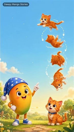 Why Do Cats Land on Their Feet? 🐱 | Animal Science for Kids