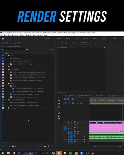 Render your Video in High quality#VideoEditing #videography #videoeditingtutorial #Render#adobepremierepro #adobe #adobepremiere #mediaencoder