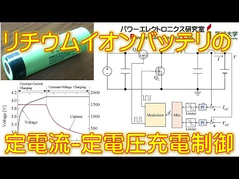 CC-CV Charging for Lithium-Ion Battery