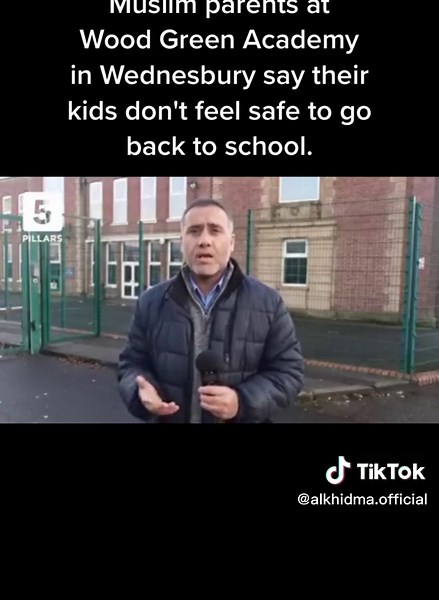 Muslim parents at Wood Green Academy in Wednesbury say their kids don't feel safe to go back to school. #woodgreenacademy #muslim #school #gay #islam #fyp #islamofibia
