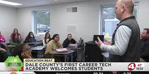 Dale County’s first career tech academy gives back to the community