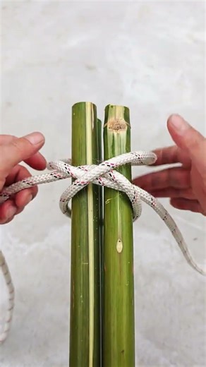 Use this method to learn how to bind objects and you will earn binding knots. Practical knots. A