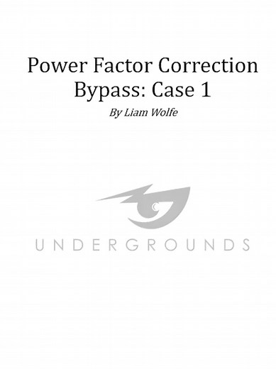 Calculate Power Factor Correction for Inductive Load