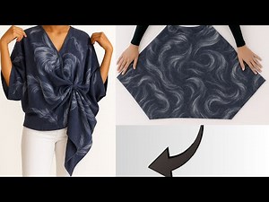 ✅ DIY Cape Tutorial ✂️🍁Effortless, Elegant & Made for Everyday Wear