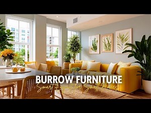 Modular Apartment Living with Burrow Furniture Smart Layout for Small Homes