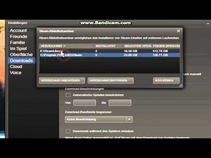 Tutorial: Steam Spiele einfach auf andere Festplatte verschieben! [ Deutsch / HD ]