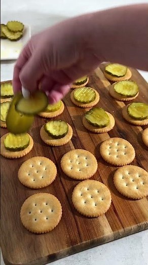 Air Fryer Cheesy Ritz Pickle Bites