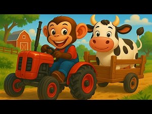 Monkey Rescues an Injured Dairy Cow and Cares for Her with Love 💖