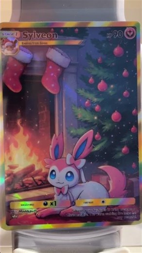 Sylveon's Christmas is beautiful - #pokemoncards
