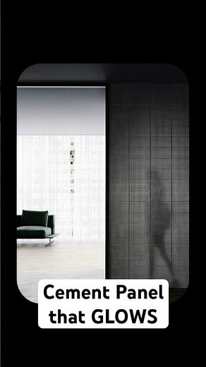 This Concrete Panel Lets Light Pass Through