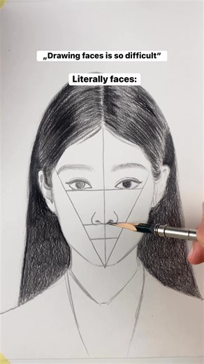 How to draw a face step by step #howtodraw #drawingtutorial #pencildrawing | Franciszek Bielak