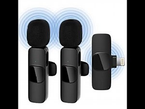 Qhot wireless lavalier microphones