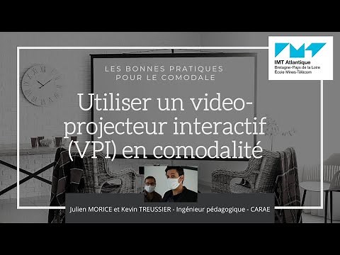 Utiliser un vidéo-projecteur interactif (VPI) en comodalité