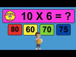 20 Questions to Make Kids MATH GENIUSES with Two Digit Multiplication