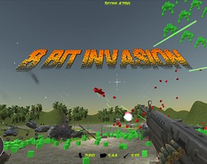 8 bit Invasion by isometric8