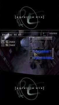 This PS1 boss fight is actually broken 💀 #parasiteeve #horror #shorts