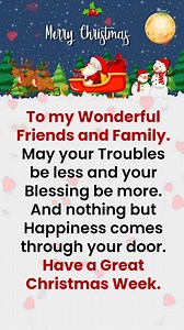 To my Wonderful Friends and Family | The meaning of life