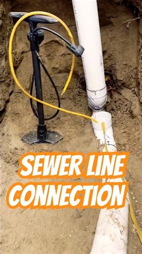 Municipal Sewer Line Connection
