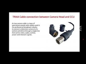 Broadcast Studio Camera System technology