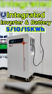 771K views · 6.5K reactions | SUNC integrated inverter & battery: 5.5/11KW inverter + 5/10/15KWh lithium battery, All-in-one ESS, easy to wire, plug and play, can be charged by solar panels, electricity, generator！#SolarPower #lithiumbattery #FactoryVisit #WorkshopLife #manufacturing #energy #sunc #energystoragebattery #lithium #ESS #energysystem #newenergy #solarenergy #solar #factory #solarbattery #inverter #allinone | SunC New Energy Co.,Ltd | Facebook