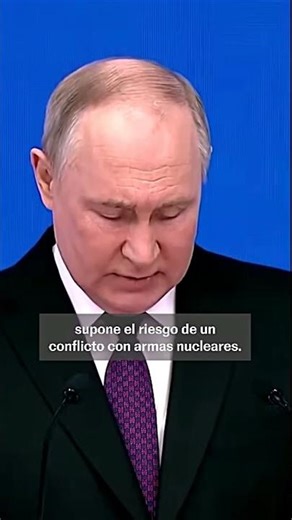 ☢️PUTIN ADVIERTE ⚠️¡EE.UU NOS LLEVARA A UNA GUERRA NUCLEAR!☢️#putin #donbas #bolazomilitar #shorts