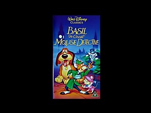 Opening to Basil The Great Mouse Detective UK VHS