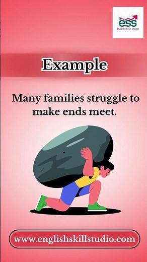 Idiom of the Day | Make Ends Meet | Meaning & Simple Examples