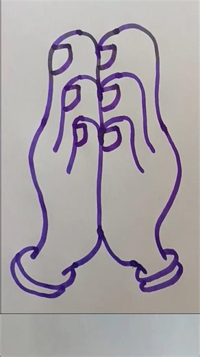 easy pencil hand drawing | easy hand sketch