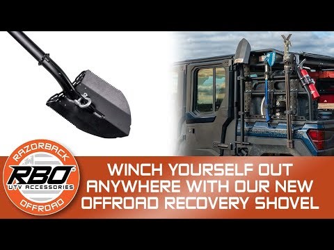 Winch Yourself Out Anywhere | Offroad Recovery Shovel | Razorback Offroad™