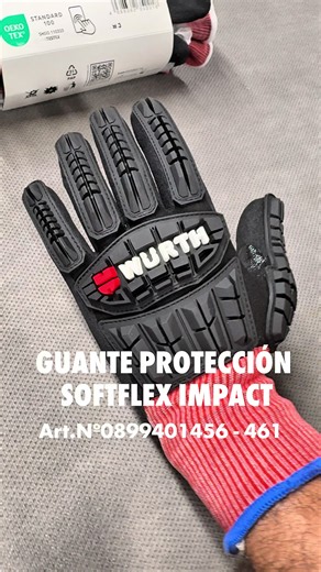 🧤💥 Protección, comodidad y resistencia en cada tarea. El nuevo Guante Protección Softflex Impact está diseñado para proteger tus manos frente a golpes, impactos y desgaste sin renunciar a la flexibilidad y al confort. ✅ Refuerzo certificado en dorso y dedos contra impactos ✅ Repele aceite y agua manteniendo la transpirabilidad ✅ Máxima resistencia al desgaste ✅ Compatible con pantallas táctiles ✅ Certificado Oeko-Tex®️ y embalaje 100% libre de plástico Ideal para construcción, mantenimiento, l