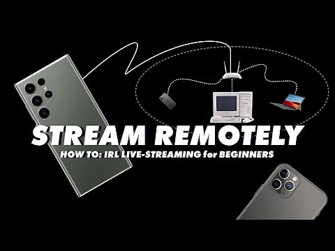 HOW TO: Setup SRT streaming Remotely - Phone to Home PC