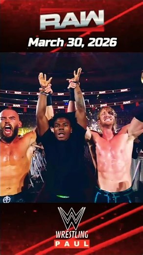 RAW 3/30/2026 Highlights | All MATCHES Edit 🔥 #wwe #wweraw #wrestling #highlights #ishowspeed #edit