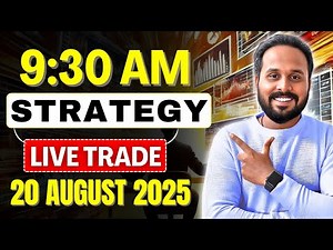 Live Trade Example (19 Aug 2025) 9:30 AM Nifty Option Buying Strategy for Beginners