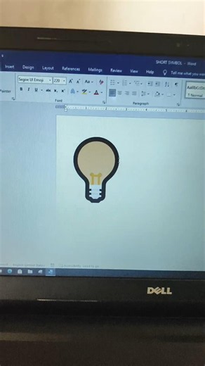 How to find Bulb 💡 Symbol in MS Word #word #msoffice #windows
