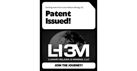 Lunar Helium-3 Mining Secures Eighth U.S. Patent, Strengthening Its Leadership in Lunar Resource Commercialization
