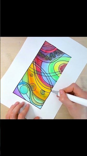 Meditatives Aquarellmalen | Entspannung durch Zeichnen #aquarell #achtsamkeit #malen