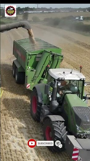 Farming Power: Fendt IDEAL 10 Combine – Harvest Power Unleashed #agriculture #combineharvester