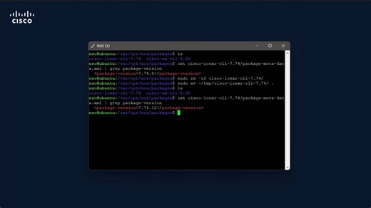 Upgrade NSO Network Element Driver (NED) - Featured Video - Cisco Video Portal